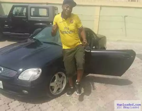 Photos: Comedian MC Shakara Buys Mercedes Benz Convertible
